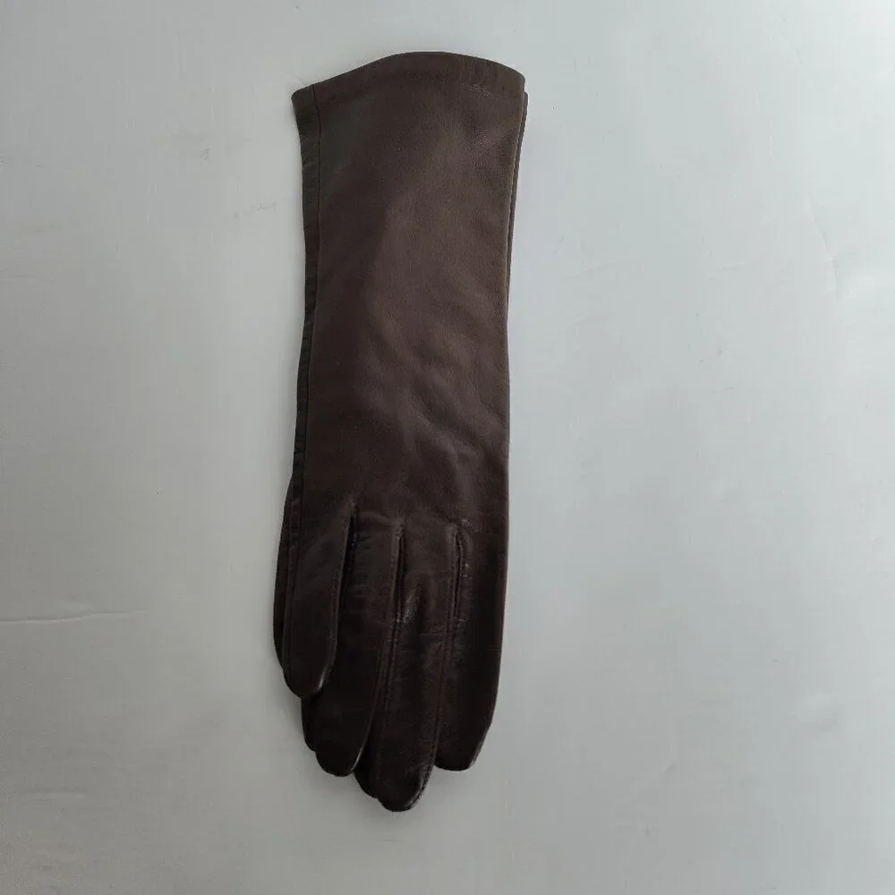 Brown Leather Gloves